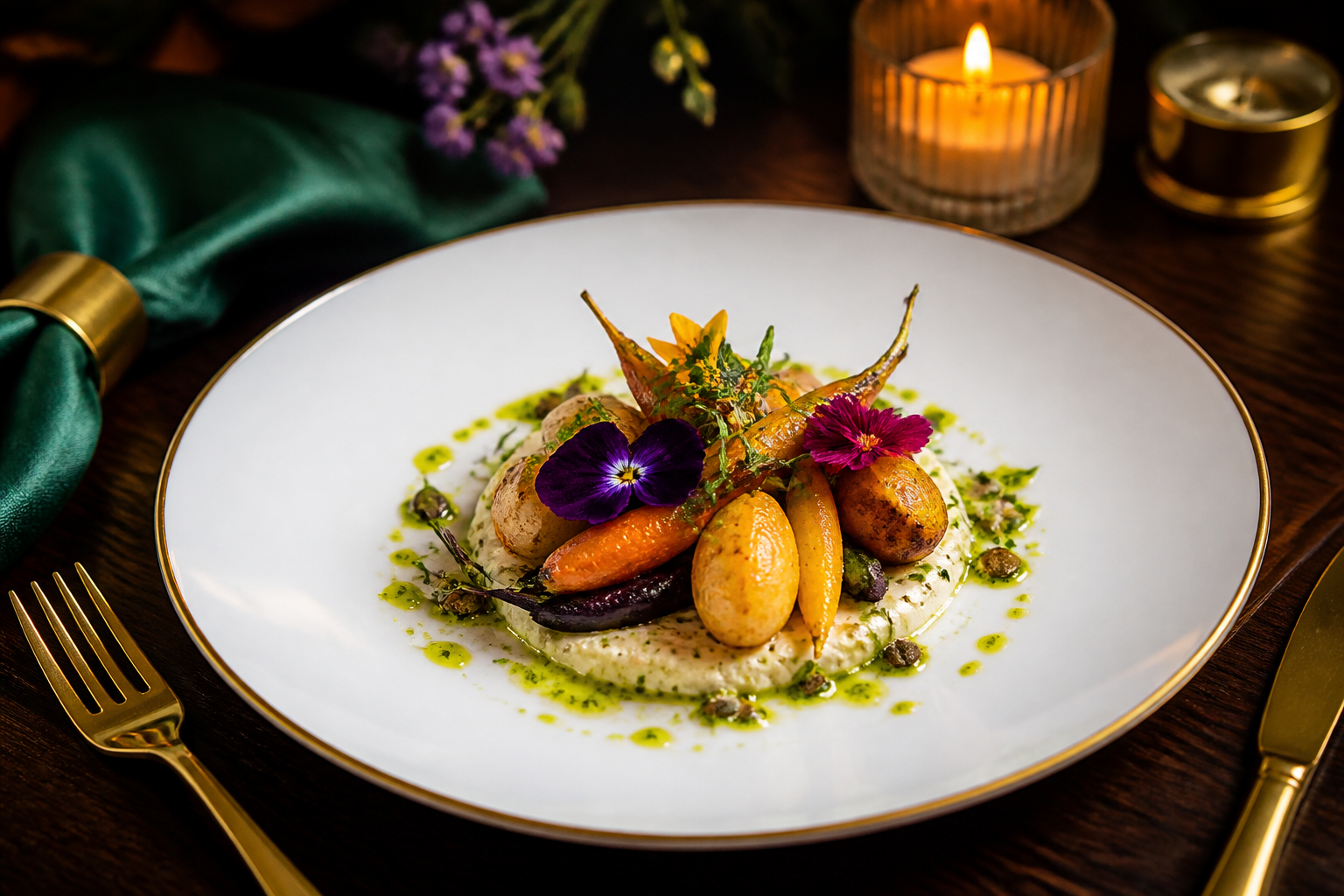 Assiette gastronomique