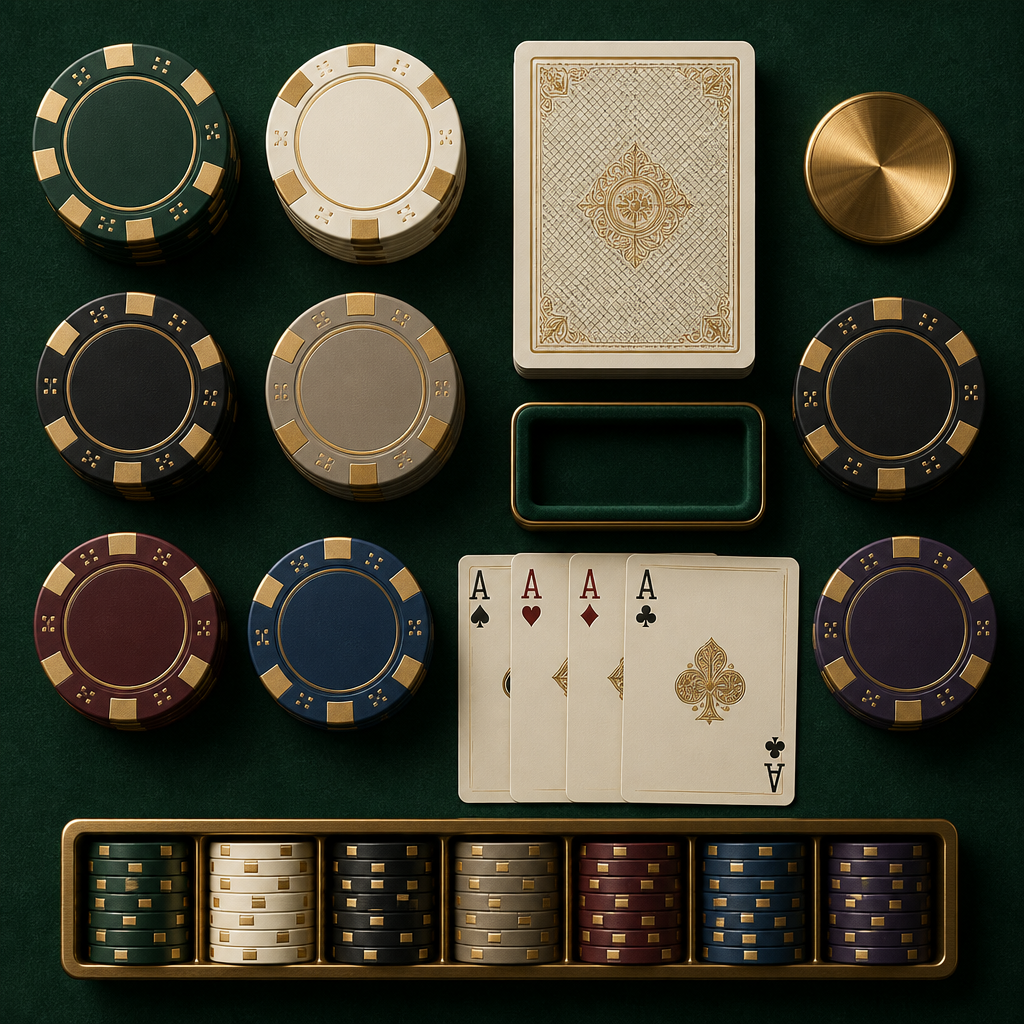 Jetons et cartes